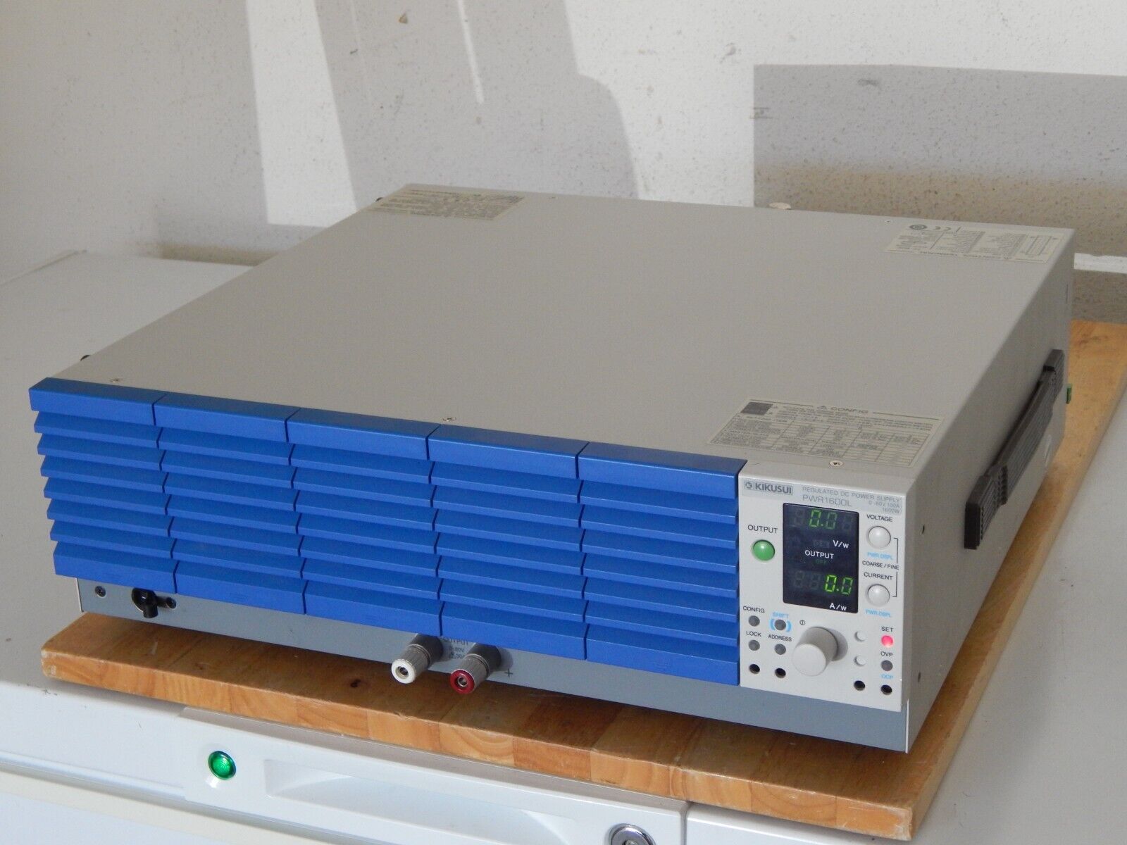 Kikusui PWR1600L Regulated DC Power Supply 0-80V 0-100A 1600W Kikusui PWR1600L Regulated DC Power Supply 0-80V 0-100A 1600W